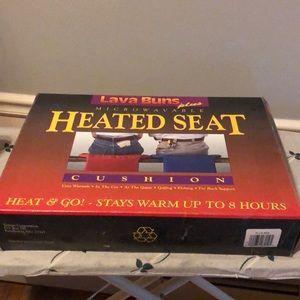 LAVA BUNS Heated Cushion Seat